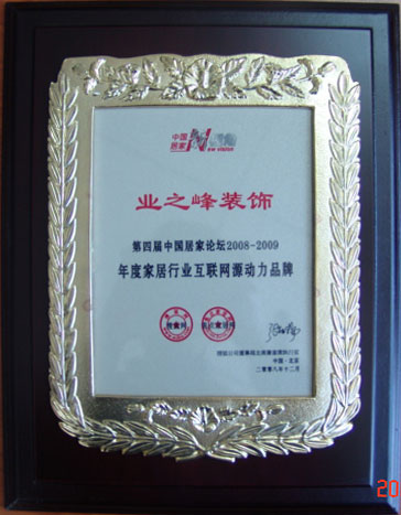 2008-2009年度家居行業(yè)互聯(lián)網(wǎng)源動(dòng)力品牌